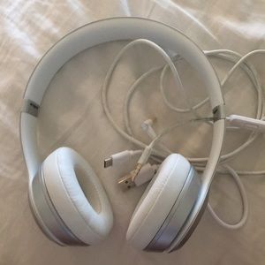 Beats Headphone - case, cord and charger.
